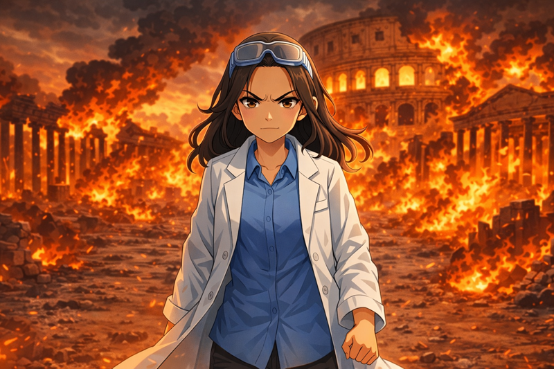 LILY OBLITERATES ROMAN EMPIRE OVER “CHILD INCIDENT”, RUNS MARATHON BEFORE CLOCKING BACK IN